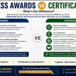 Business Awards vs Certifications – What’s the Difference?