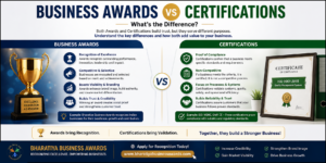 Business Awards vs Certifications – What’s the Difference?