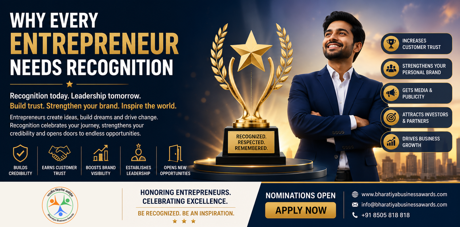 why every entrepreneur needs recognition